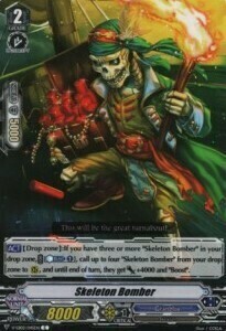 Skeleton Bomber [V Format] Card Front