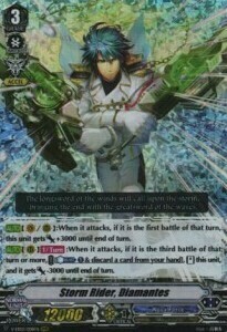 Storm Rider, Diamantes Card Front