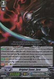 Original Saver, Zero [G Format] Card Front