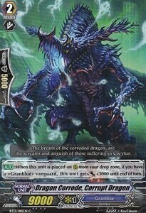 Dragon Corrode, Corrupt Dragon [G Format] Card Front