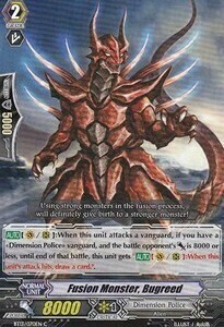 Fusion Monster, Bugreed Card Front