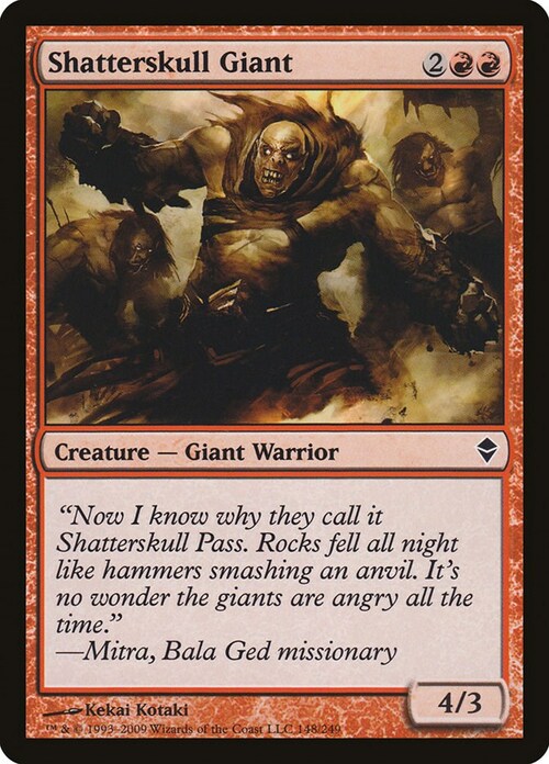 Shatterskull Giant Card Front