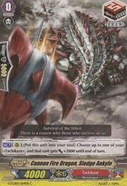 Cannon Fire Dragon, Sledge Ankylo [G Format]