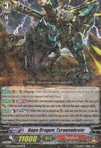 Rage Dragon, Tyrannobrute [G Format] Card Front