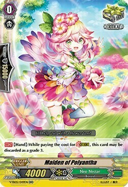 Maiden of Polyantha [V Format] Card Front