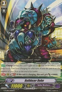 Bulldozer Dobe [G Format] Card Front