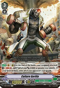 Culture Gorilla [V Format] Card Front