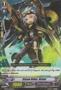 Steam Rider, Dizkal Card Front