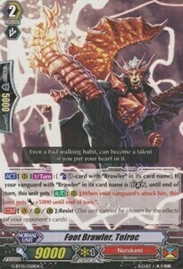 Foot Brawler, Teiroc [G Format] Card Front