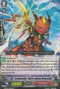 Eradicator, Rare-talent Dracokid [G Format] Card Front