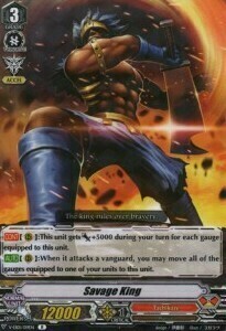 Savage King Card Front