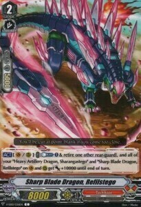 Sharp Blade Dragon, Refilstego [V Format] Card Front