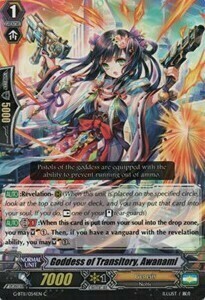 Goddess of Transitory, Awanami Card Front