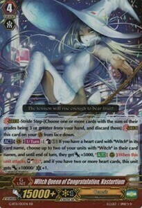 Witch Queen of Congratulation, Nasturtium [G Format] Card Front