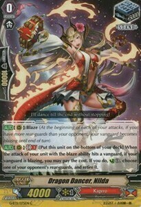 Dragon Dancer, Nilda Card Front