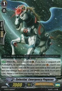 Celestial, Emergency Pegasus [G Format] Card Front