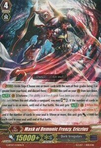 Mask of Demonic Frenzy, Ericrius [G Format] Card Front