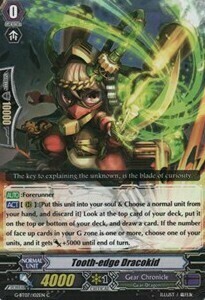 Tooth-edge Dracokid [G Format] Card Front