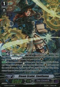 Steam Scalar, Emellanna Card Front