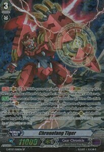 Chronofang Tiger Card Front