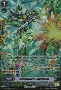 Cosmic Hero, Grandleaf Card Front