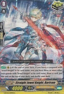 Straight Jewel Knight, Bartram [G Format] Card Front