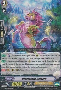 Dreamlight Unicorn [G Format] Card Front