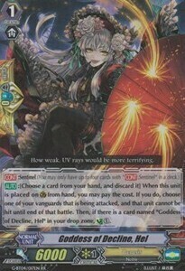 Goddess of Decline, Hel [G Format] Card Front