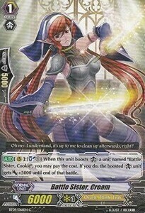 Battle Sister, Cream [G Format] Card Front