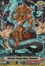 Demonic Dragon Mage, Rakshasa [V Format]