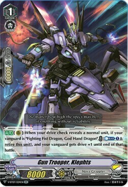 Gun Trooper, Klepths [V Format] Card Front