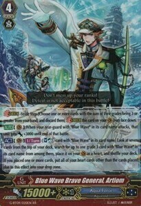 Blue Wave Brave General, Artiom [G Format] Card Front