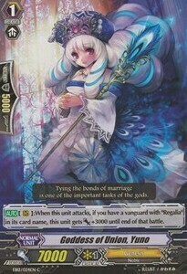 Goddess of Union, Yuno [G Format] Card Front