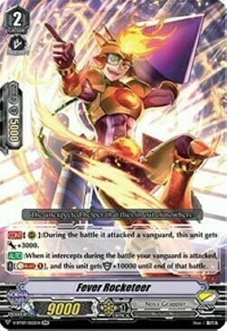 Fever Rocketeer [V Format] Card Front