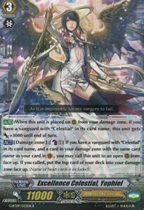 Excellence Celestial, Yophiel [G Format] Card Front