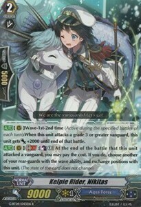 Kelpie Rider, Nikitas [G Format] Card Front