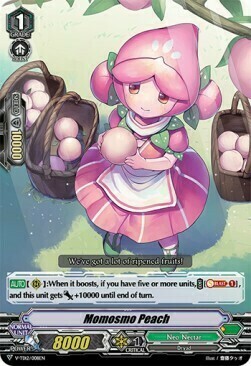 Momosmo Peach Card Front