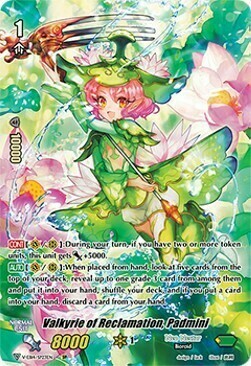 Valkyrie of Reclamation, Padmini [V Format] Card Front