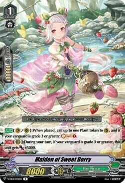 Maiden of Sweet Berry [V Format] Card Front