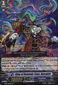 King of Demonic Seas, Basskirk Card Front