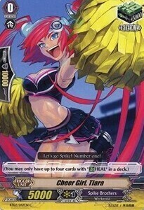 Cheer Girl, Tiara [G Format] Card Front