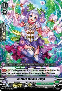 Devoted Maiden, Tanja [V Format] Card Front