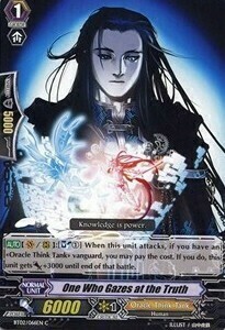 One Who Gazes at the Truth [G Format] Card Front