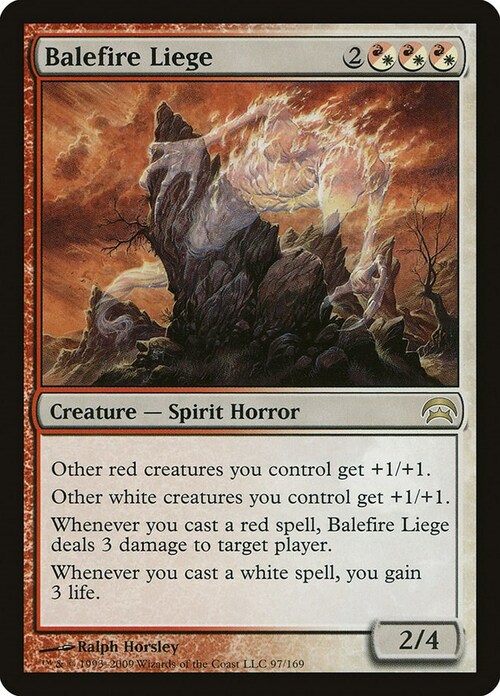 Balefire Liege Card Front