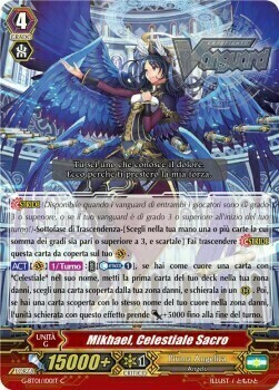 Mikhael, Celestiale Sacro Card Front