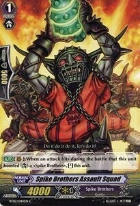 Spike Brothers Assault Squad Card Front