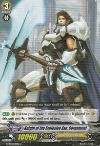 Knight of the Explosive Axe, Gornement [G Format] Card Front