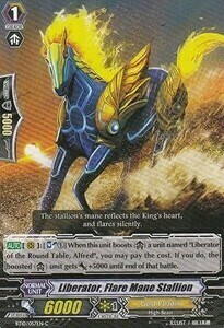 Liberator, Flare Mane Stallion [G Format] Card Front