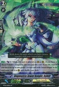 Dogmatize Jewel Knight, Sybill Card Front