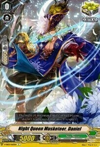 Night Queen Musketeer, Daniel [V Format] Card Front